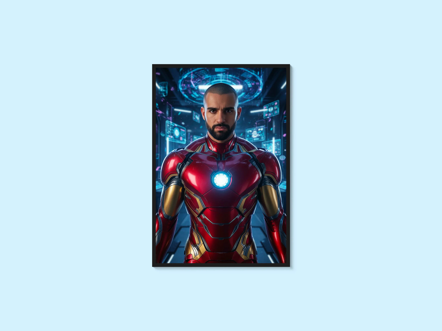 Affiche Armure Tech (Iron Man (Marvel))