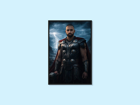 Affiche Dieu Nordique (Thor (Marvel))