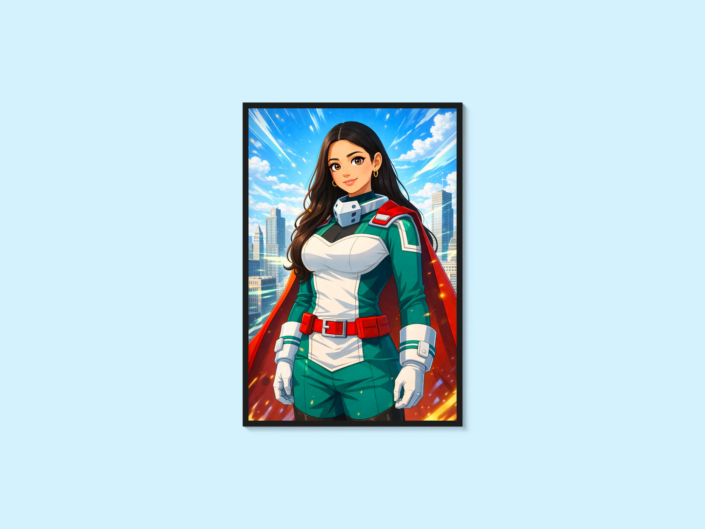 Affiche Héroïne Turbo (My Hero Academia)